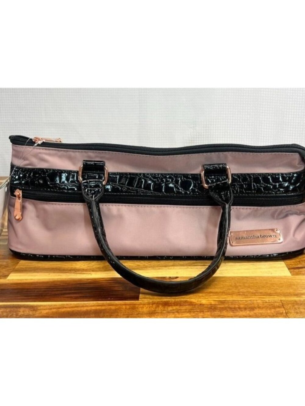 Samantha Brown wine tote insulated thermal lining NWT corkscrew included